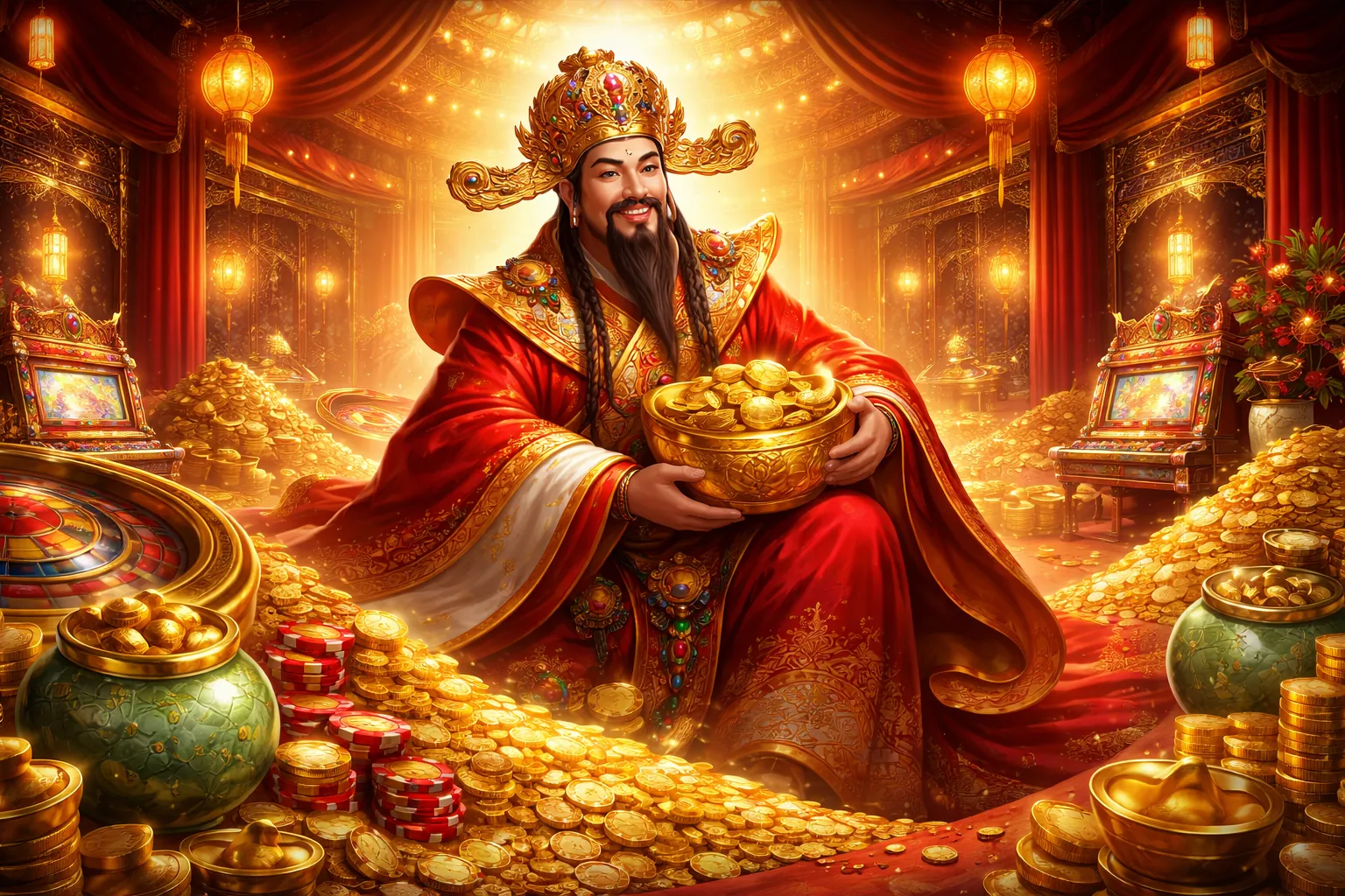 Chiến lược trò chơi Casino Jun886 với hình ảnh bàn chơi bài và chip